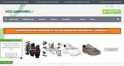 Desktop Screenshot of golf-aanbieding.nl
